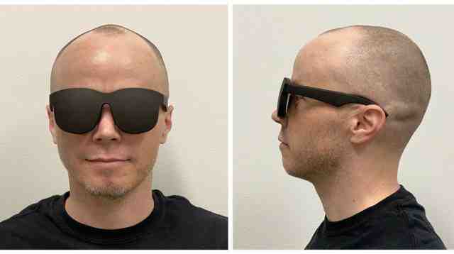 La tecnica olografica sta portando a visori VR grandi come occhiali da sole